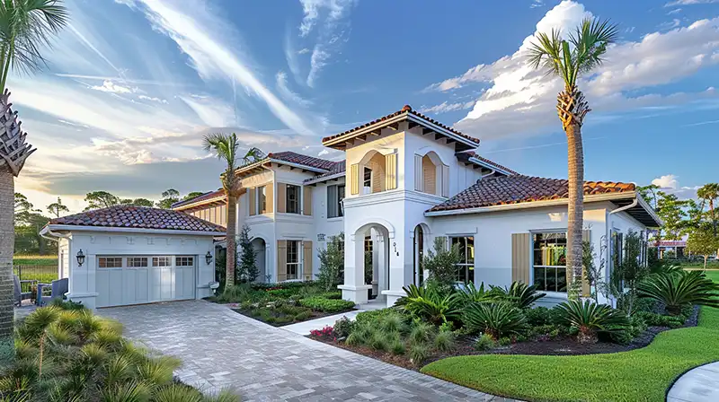 A beautiful home with new windows and doors.