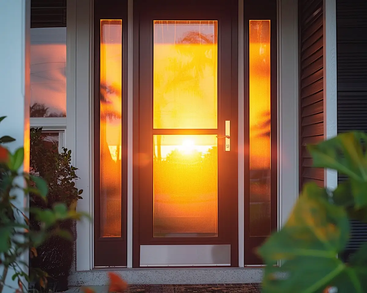 Energy-Smart Low-E Glass for Storm Doors